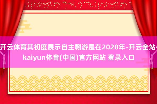 开云体育其初度展示自主翱游是在2020年-开云全站·kaiyun体育(中国)官方网站 登录入口